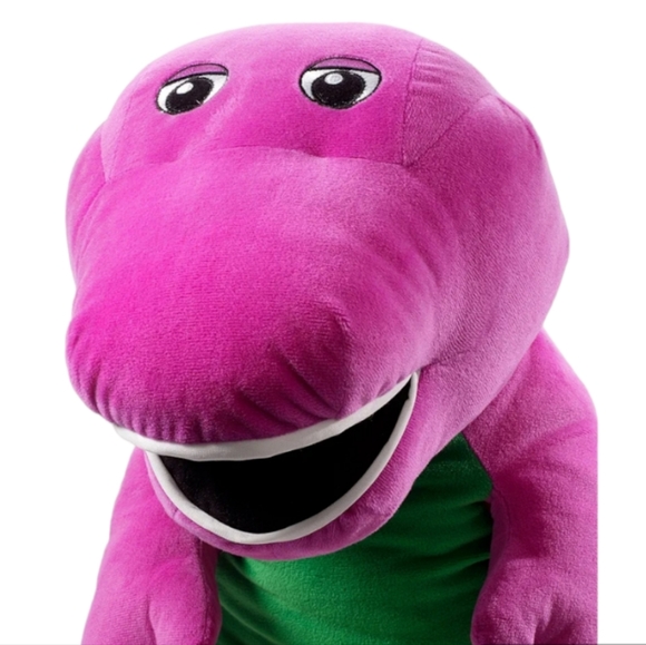 2017 26” Fisher Price Speak N Sing BARNEY Large Talking Singing JUMBO Barney - Picture 7 of 9